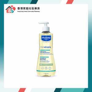 Mustela Stelatopia+ 沖涼洗頭特強止痕 二合一濕疹沐浴油 500ml（香港行貨）