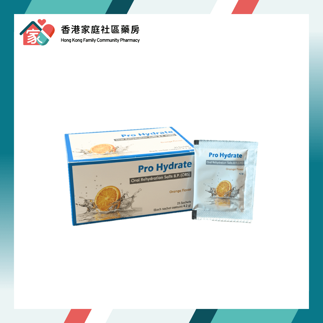 Pro Hydrate Oral Rehydration Salts (ORS) 礦物鹽補充劑 25包