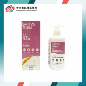 Sativa Shampoo 2% 匡膚健 燕麥洗髮露