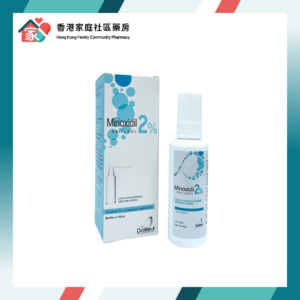 Bailleul 2% Solution（Minoxidil 米諾地爾 2%）法國生髮水 60ml｜Regaine 2% 女士專用倍健生髮劑相同有效成份